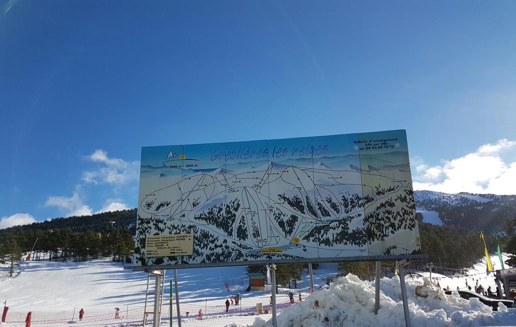 Apartment Face Aux Pistes Gréolières-les-Neiges Extérieur photo